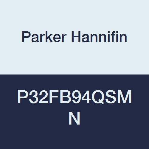 Parker Hannifin P32FB94ESMN Series P32FB Aluminum Global Modular Compact Particulate Filter, 5 µ Element, Metal Bowl with Sight Gauge, Manual Drain and Without Mounting Bracket, 1/2" NPT Port