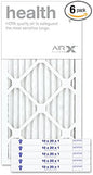 AIRX WICKED CLEAN AIR. 10x20x1 Air Filter MERV 13 Pleated HVAC AC Furnace Air Filter, Health 6-Pack, Made in the USA