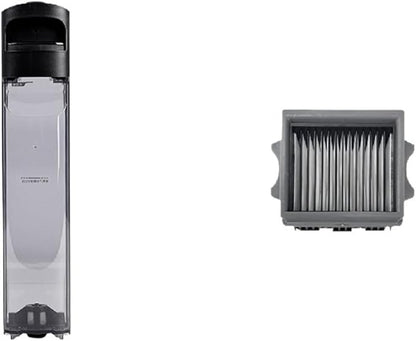 Clean/Dirty Water Tank Brush Cover,Compatible For Tineco Floor One S5，Combo Wet Dry Vacuum Cleaner Parts(Black Clean)