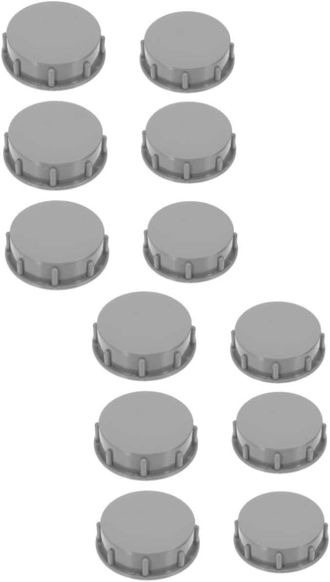 DOITOOL 12pcs Pp Drain Caps for Kitchen and Bathroom Sink Caps Inner Easy Installation Essential Household Accessory