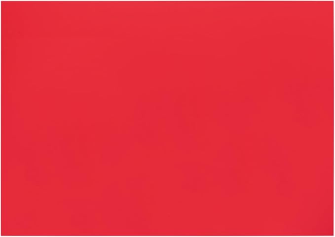 uxcell 4Pcs A4 Gel Light Lighting Filter Overlay Transparent Color Correction Plastic Vinyl PVC Sheets Photography Television Red,0.2mm