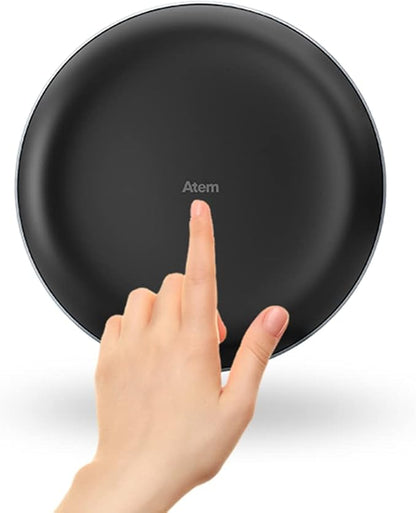 IQAir Atem Car Portable HEPA Air Purifier, Filters for Pollution, Odors, Gases, Car Fumes, and Asthma Triggers, Bacteria, Viruses, Great for Travel or Daily Commute, Swiss Design, Made in Germany
