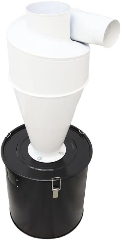 Cyclone Dust Separator Collector 50L Dust Collector Extractor Filter Woodworking for Vacuum,Vacuum Cleaner Collector with 3.94inch Outlet