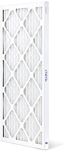 14x25x1 Air Filter ALLERGY MERV 11 Pleated Furnace Filter 6 Pack fits HVAC AC & Heater Units - Made in the USA by AIRx Filters