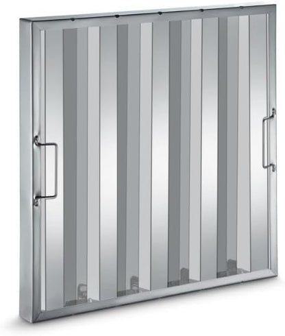 Kratos Commercial Hood Filter 20"(H) x 20"(W) x 2"(T), Stainless Steel (32L-129)
