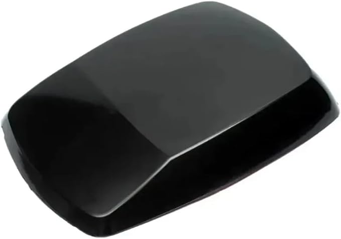 Decorative Hood Scoop Air Intake Flow Vent Black Carbon Universal Car Decoration Accessories Turbo Bonnet Cover(Carbon Color)