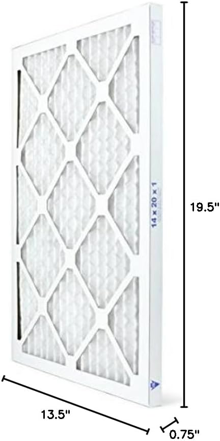 AIRX FILTERS WICKED CLEAN AIR. 14x20x1 Air Filter MERV 13 Pleated HVAC AC Furnace Air Filter, Health 12-Pack, Made in the USA