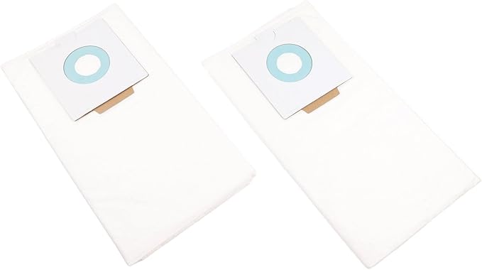 500438 Filter Bag for SC FIS-CT SYS/5 26L and 36L Vacuum Cleaners, for CT36/26 Models, Fiber Cloth Dust Bag for Dry Grinder Vacuums(CT26)