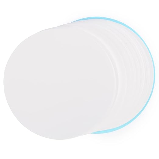 stonylab 50 Pack Nylon Membrane Filters, Hydrophilic Nylon Membrane Disc Filters with 0.45 μm Pore Size and 47 mm Diameter
