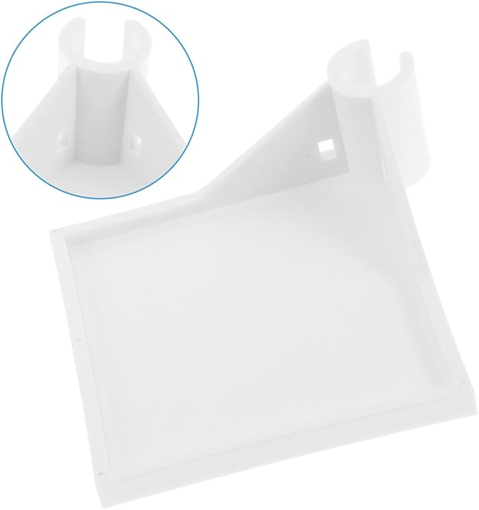 BESPORTBLE 4pcs Corner Shelf for Grow Tents Bracket for Hygrometer Camera Planting Equipment Integrated Storage for Organized Indoor Gardens White Planting Tent Accessory