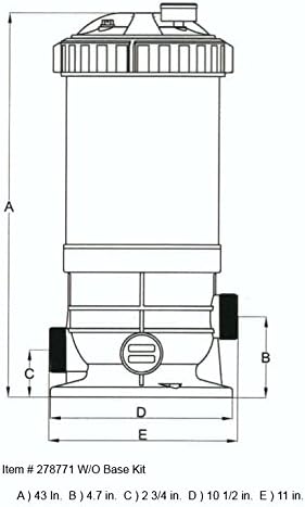 Rx Clear 1 HP Radiant PRC120 | Filtration System for Above-Ground Swimming Pools Up to 25,000 Gallons | 1 Horsepower Extreme Force Pool Pump | 115 Volt | 1 ½" Inch Threaded Ports