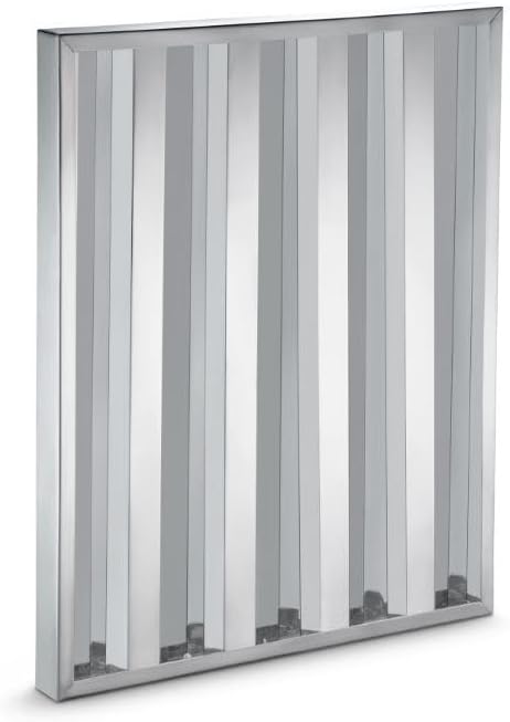 Kratos Commercial Hood Filter 16"(H) x 16"(W) x 2"(T), Stainless Steel (32L-126)