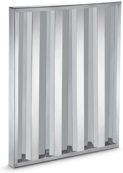 Kratos Commercial Hood Filter 25"(H) x 20"(W) x 2"(T), Stainless Steel (32L-131)