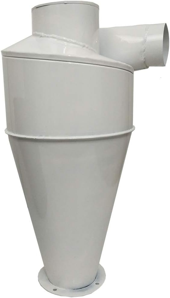 TECHTONGDA Cyclone Dust Separator 5.9inch Outlet for Vacuum Dust Collector Extractor Filter Woodworking with 13.2 Gallon Collection Drum