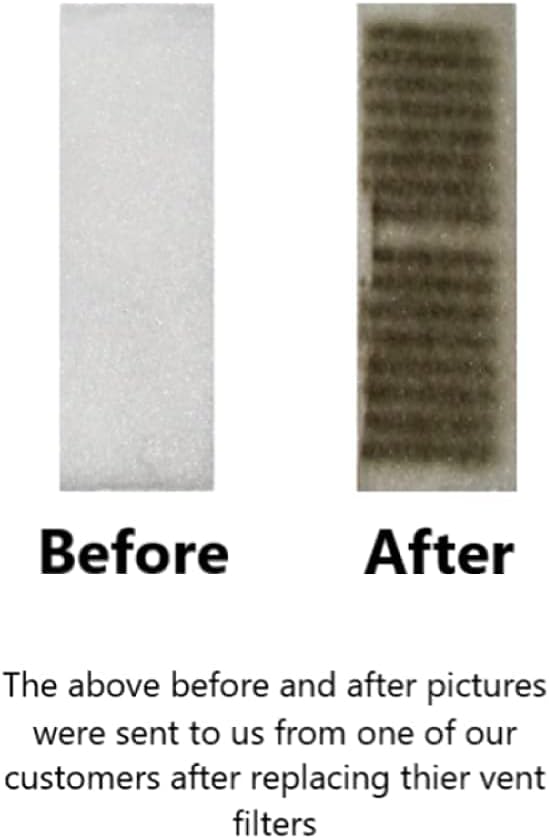 NORTHWEST ENTERPRISES Vent Filters, 48 Floor Vent Register Filters - 4"x12", 90 Day Filtration
