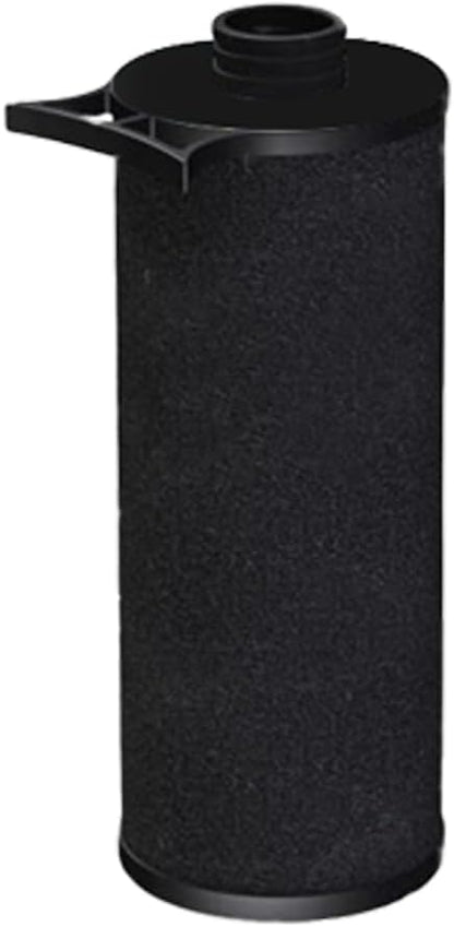 OVO FP-EXT-HEPA Exhaust Filter Air High Efficiency for Central Vacuum, Black