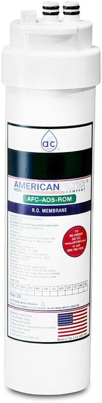 American Filter Company® # AFC-AS-ROM, Compatible with Aquasana Claryum® AQ-RO3-RM/AO-US-RO-4000 R.O. Membrane - 1 Filter