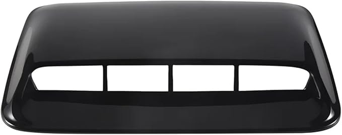 Car Universal Hood Vent Air Outlet Cover Compatible For Infiniti Compatible For Mazda And Tesla Hood Scoop Air Flow Intake Vent Cover