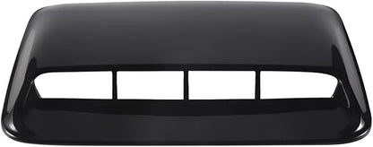 Car Universal Hood Vent Air Outlet Cover Compatible For Infiniti And Mazda Compatible For Tesla Hood Scoop Air Flow Intake Vent Cover