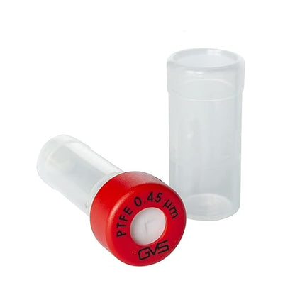 GVS Filter Technology, Separa® Syringeless Filter Vial, PTFE Membrane, 0.45µm, 100/pk