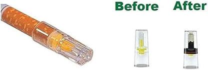 New Smoke 450 Filters - Wholesale Reusable Cigarette Filter Tips - Easy Draw Cigarette Pressure Filters - Lose The Tar Not The Taste - Independent Lab Tested & ISO Certified