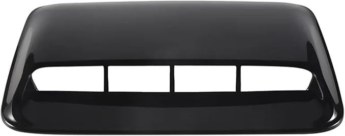 Car Universal Hood Vent Air Outlet Cover Compatible For Infiniti Compatible For Mazda And Tesla Hood Scoop Air Flow Intake Vent Cover