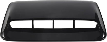 Car Universal Hood Vent Air Outlet Cover Compatible For Infiniti Compatible For Mazda And Tesla Hood Scoop Air Flow Intake Vent Cover