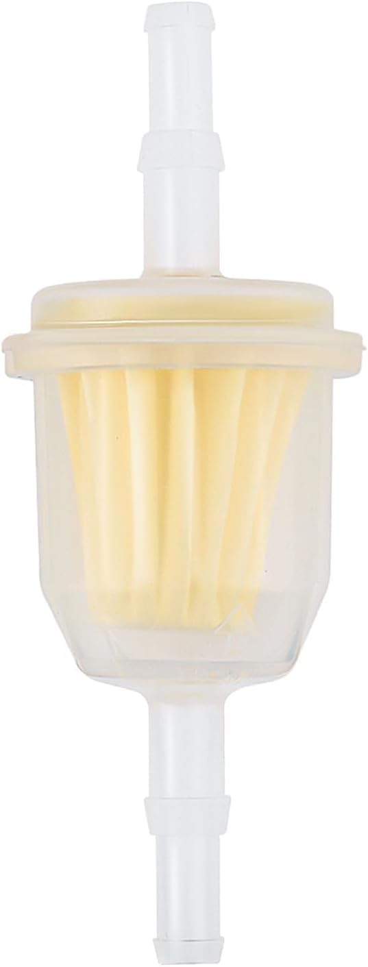 AM116304 Fuel Filter for John Deere GY20709 for Kohler 25 050 22-s for Gravely 21541500 for 1/4" and 5/16" Fuel Line Replaces 71-5960 Pack of 5 with 10 Clamps