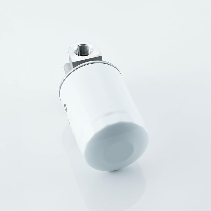 ‎‎Hydraulic Oil Filter Assembly - 3/4" NPT Ports,10 Micron Spin-On Hydraulic Return Line Filter Housing with Indicator Port, 20 GPM, 200 PSI for Log Splitters&Mini Excavators,Models 723-0405,CP-752-10