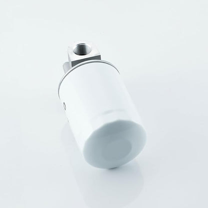 ‎‎Hydraulic Oil Filter Assembly - 3/4" NPT Ports,10 Micron Spin-On Hydraulic Return Line Filter Housing with Indicator Port, 20 GPM, 200 PSI for Log Splitters&Mini Excavators,Models 723-0405,CP-752-10