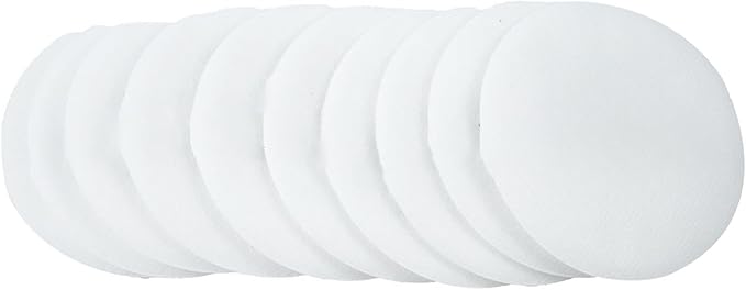 10 Pieces Filter Face Accessories Filter Parts 8 Centimeter Diameter Round for Dust Proof Integrated Respirator Mask