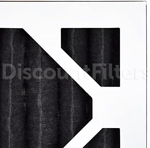 AIRX FILTERS WICKED CLEAN AIR. ODOR 14x24x1 MERV 7 Carbon Pleated Air Filter - Made in the USA - Box of 6