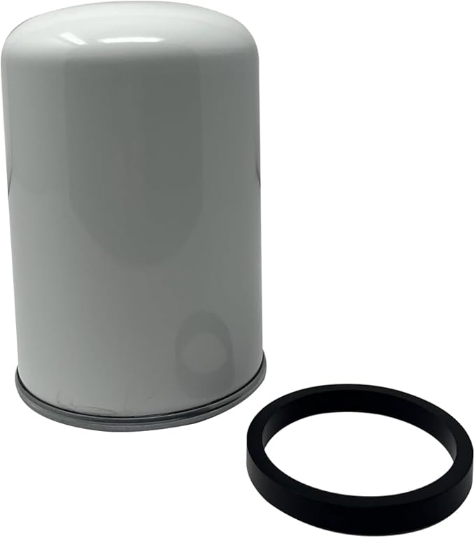 Air Compressor Oil Filter - Replacement Filter OEM Compatible with Quincy, Sullair, and Sullivan-Palatek - 10 Micron, 150 PSI, 31/32" - 20 Thread, 5.62" Tall x 3.66" OD