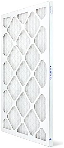 AIRX FILTERS WICKED CLEAN AIR. DUST 16x25x1 MERV 8 Pleated Air Filter - Made in the USA - Box of 6