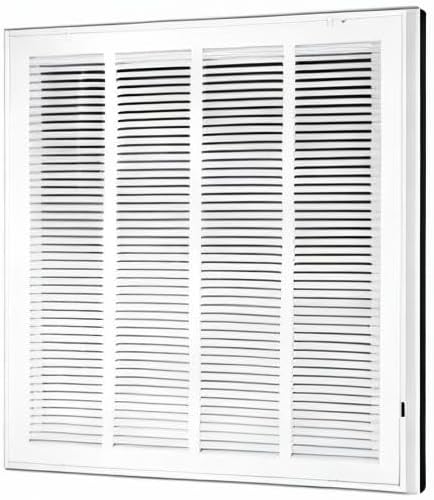 Venti Air 24" X 24" Steel Return Air Filter Grille - Removable Face/Door for 1 inch Filters - HVAC Duct Cover Grill (2-3 Business Day Delivery) [Outer Dimension: 26.5"W X 26.5" H]