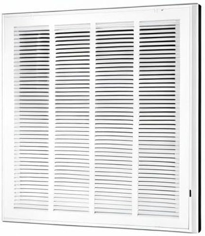 Venti Air 24" X 24" Steel Return Air Filter Grille - Removable Face/Door for 1 inch Filters - HVAC Duct Cover Grill (2-3 Business Day Delivery) [Outer Dimension: 26.5"W X 26.5" H]