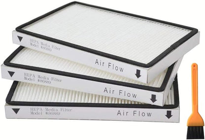 EZ SPARES 3 PCS Compatible with Kenmore EF1 (EF-1) Exhaust Vacuum Filter Compares to 86889 HEPA Filter HEPA Filter Great for Homes …