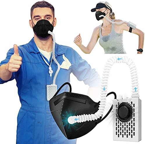 Electric Maskes with Fan,Fresh Air System,Breathe easily
