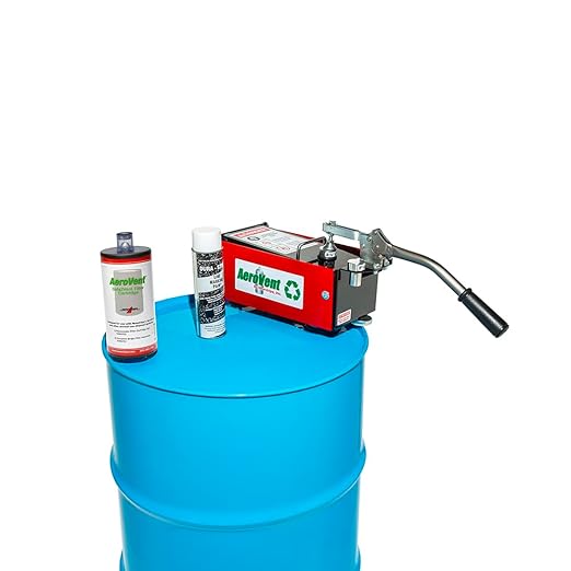 AeroVent Standard Aerosol Can Disposal System (Part #10004840) | Quickly Puncture & Drain Cans Up to 9.75" Length & 2-3" Diameter | Compliant in 50 States | Heavy-Duty Industrial Grade | Made in USA