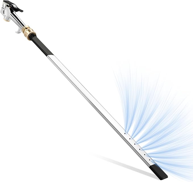 16" Air Filter, Radiator Cleaning Wand for High Efficiency Cooling Systems and Radiators, Water Air Cleaning Wands for Blow out Wash out Kit, Home Car Truck Power Washer Wand