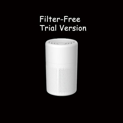 Filter Portable Purifier for home with USB Type C Cable，portabilitysmall air purifier，3-Stage Filtration System and Quiet Air Cleaner With Night Light，for Smokers Pollen Pets Dust Office，Aromatherapy