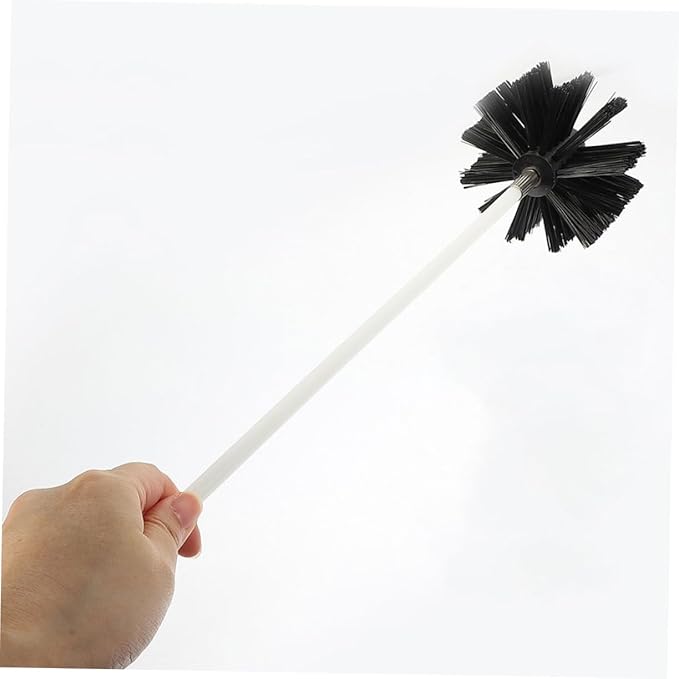 Garneck 2pcs Dryer Brush Chimney Cleaner Tool Pipe Cleaners Bulk Scrubber Brush for Air Duct Cleaning Home Cleaning Supplies
