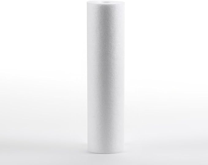 Smart Pack 1 Micron NSF Sediment Water Filter For RO, DI, Whole House, Ice Machine - Universal Size 2.5" x 10", 4 Pack