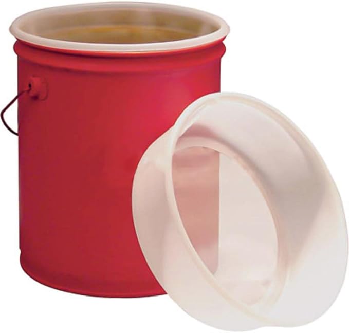 Duda Diesel Duda Energy fs5:600u 5 gal EZ Strainer Insert, 600 Micron for Bucket Pail Filtering, Water Paint, Biodiesel, Wvo Wmo Vegetable Oil, 12" Length, HDPE