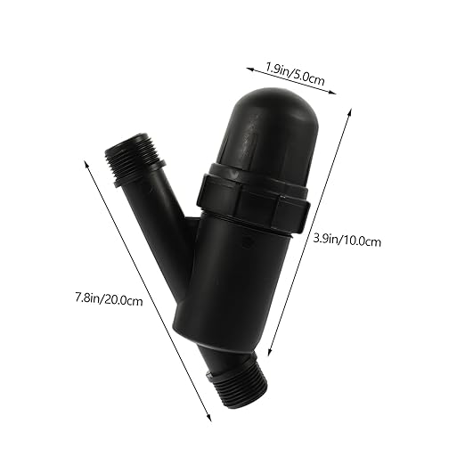 Toyvian Y Shape Irrigation Filter Mesh Water Saving Tool Durable Stainless Steel Design for Efficient Drip Irrigation Gardens and Farms