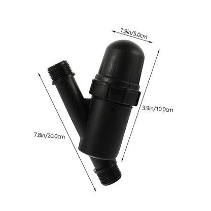 Toyvian Y Shape Irrigation Filter Mesh Water Saving Tool Durable Stainless Steel Design for Efficient Drip Irrigation Gardens and Farms