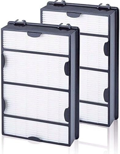 Nispira True HEPA Air Filter Replacement Compatible with Holmes Air Purifier HAPF600 HAPF600D HAPF600D-U2 Filter B, 2 Packs