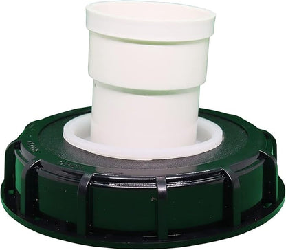 samou IBC Lid Filter 165 mm Straight Ton Barrel Cover with Nylon Washable IBC Tank Lid Filter for mounting on IBC Container Rainwater Tank IBC 1000 Liters DN150