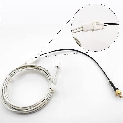 Ender 3 v2 Thermistor M3 300℃ Upgrade, 3D Printer NTC 100K 3950 Ender 3 M3 Stud Thermistor with 1M Extended Cable Use for Ender 3/Ender 3 V2,Ender 3 Pro/Ender 5, CR10 3D Printer Hotend, 1.1m/43.3inch