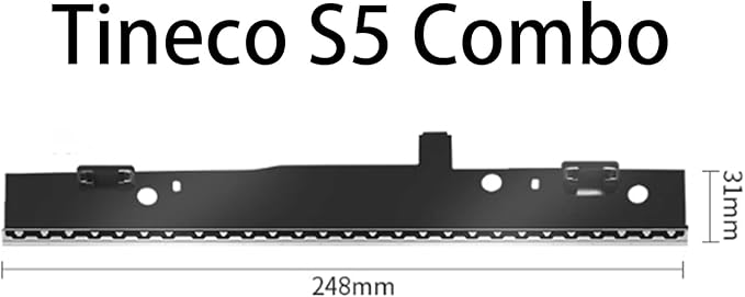 Replacement Wiper Strip Compatible with Tineco Floor ONE S5 Combo, Wet and Dry Vacuum Cleaner, Floor Scrubbers Wiper Bar, Vacuum Cleaner Accessories
